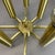 Large Tube Brass 8 Bulb Flush Mount, 1960s For Sale - Image 13 of 18