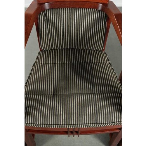 Brown Fabric Dining Chairs from Schuitema, Set of 4 For Sale - Image 8 of 18