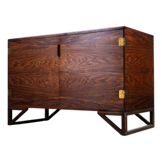 Mid-Century Rosewood Cabinet attributed to Svend Langkilde for Illums Bolighus, 1960s For Sale