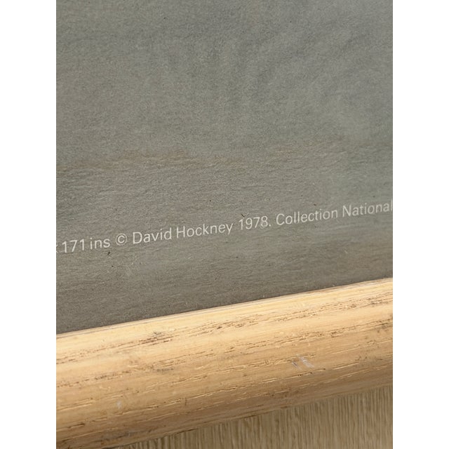 1980s 1982 Large David Hockney, ‘A Diver From Paper Pools’ Exhibition Poster For Sale - Image 5 of 7