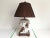 1950s Porcelain Monkeys Jar Lamp & Shade For Sale - Image 6 of 18
