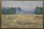 1913 Antique Emily Hyde Indiana Country Hay Field Pastel Landscape Painting 27" For Sale - Image 11 of 11