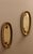 Mid-Century Modern Swedish Oval Brass Sconces, Set of 2 For Sale - Image 6 of 10