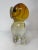 Amber Murano Glass Owl by Zanetti For Sale - Image 4 of 4