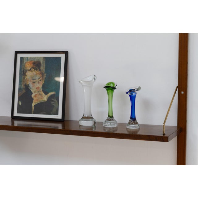 Swedish Bone Glass Vases by Bo Borgström for Aseda, 1960s, Set of 3 For Sale - Image 16 of 18