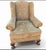 Timeless Luxury: Bespoke Taylor King Wingback Armchair & Matching Ottoman Set For Sale In Raleigh - Image 6 of 12