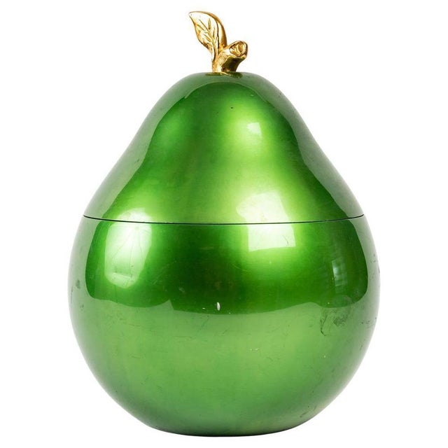 Painted Sheet Metal Ice Bucket, 1970s For Sale - Image 9 of 9