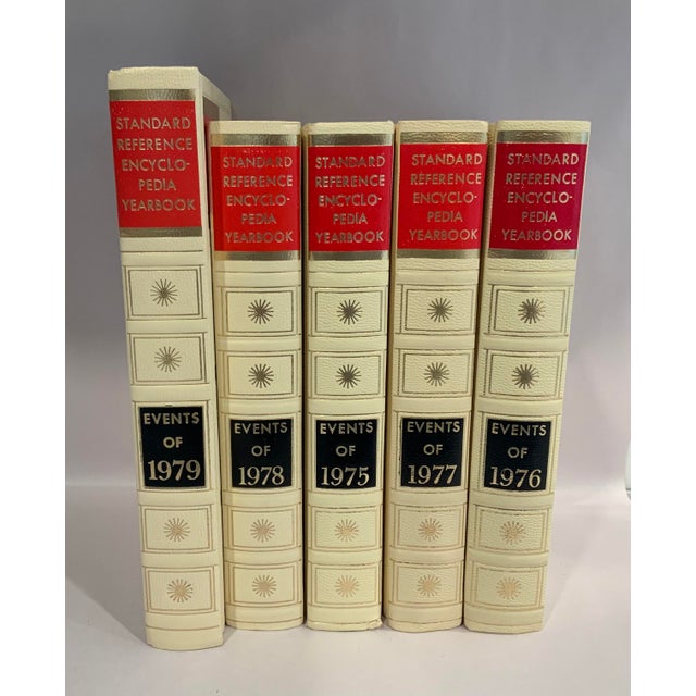 Metal Funk and Wagnalls Standard Reference Encyclopedia Yearbook 1975-1979 For Sale - Image 7 of 7