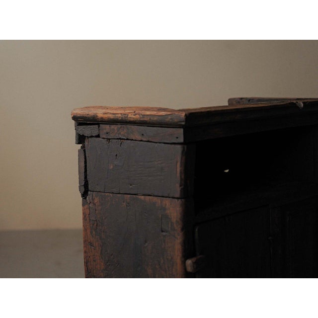 19th Century Primitive Mountain Cabinet in Wood For Sale - Image 13 of 18