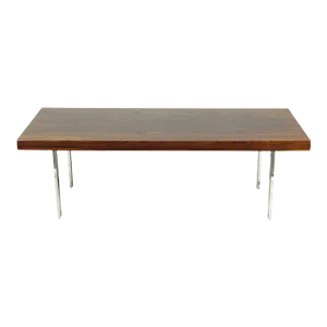1960s Milo Baughman Style Rosewood Coffee Table
