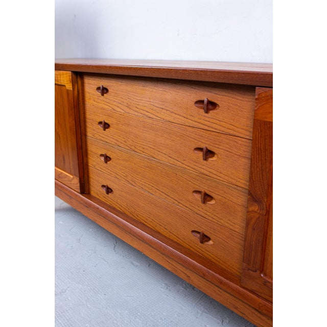 Mid-Century Danish Teak Sideboard by H.W. Klein for Bramin, 1960s For Sale - Image 16 of 18