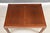 Vintage Solid Mahogany and Brass Dining Table For Sale - Image 9 of 13