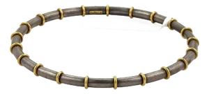 Gurhan Midnight 24k Gold & Dark Sterling Silver Bangle