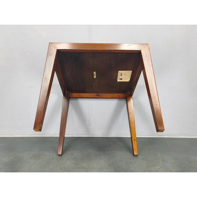 Wood Vintage Danish Rosewood Table by Severin Hansen for Haslev, 1960s For Sale - Image 7 of 9