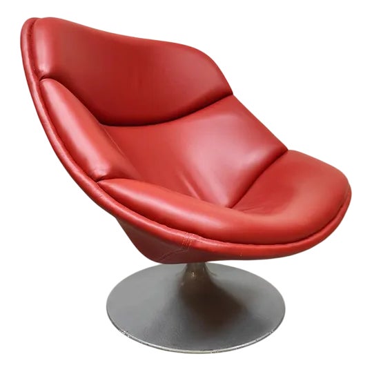 Vintage F557 Swivel Lounge Chair by Pierre Paulin for Artifort, 1960s For Sale