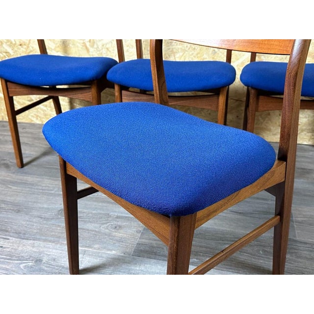 Danish Modern Teak Dining Chairs, 1960s, Set of 4 For Sale - Image 9 of 18