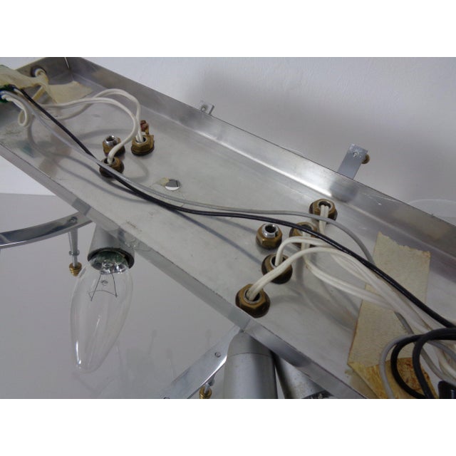 Large Crystal Glass Flush Mount from Kinkeldey, Germany, 1970s For Sale - Image 17 of 18