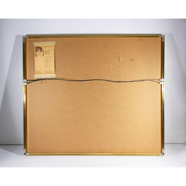 Purple “Mirage Ii” Abstract Watercolor Painting by Ann Leech For Sale - Image 8 of 10