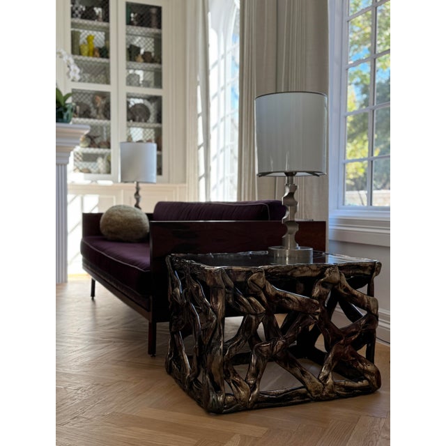 Pair of Tony Duquette Attributed "Ribbon (Or Taffy)" Side Tables, Mid. 20th Cent. For Sale - Image 12 of 12