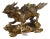 Chinese Brass Dragon Sculpture For Sale