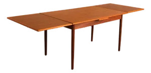 Vintage Extendable Dining Table Attributed to Dyrlund, 1970s