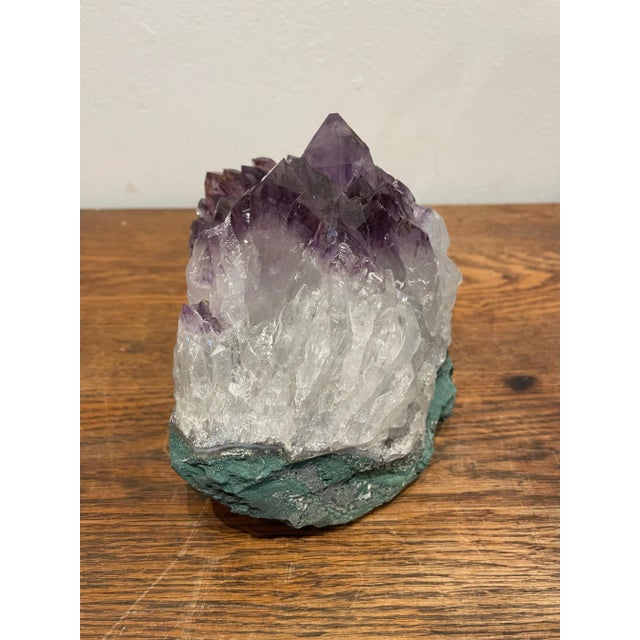 Gorgeous Large Amethyst Crystal Specimen. Amethyst has a highly calming energy. It's a stone that helps to balance and...
