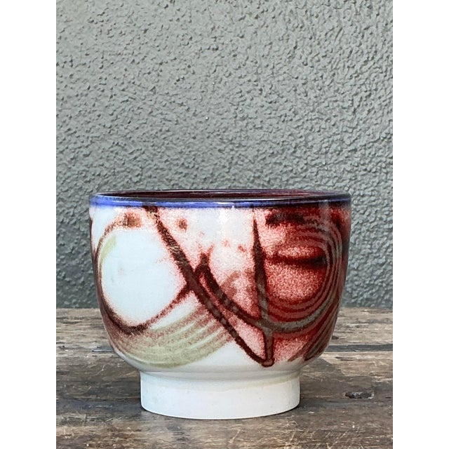 Late 20th Century Vintage Original Studio Pottery Bowl For Sale - Image 5 of 12