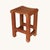 Wood Teak Stool Inspired by Pierre Chapo, USA, 1960s For Sale - Image 7 of 7