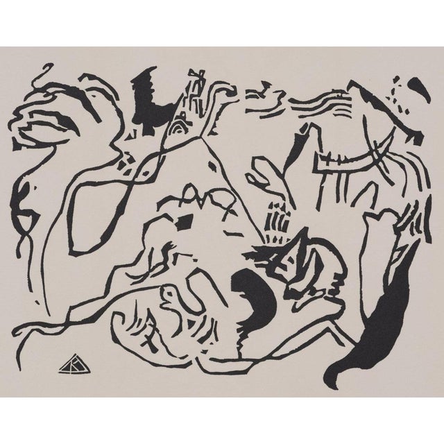 Wassily Kandinsky (1866-1944) Judgment Day Original woodcut Signed in the plate with the artist's monogram On wove paper,...