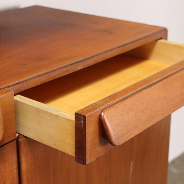 Vintage Wall Units in Teak and Mahogany with Drawers, Italy, 1960s, Set of 2 For Sale - Image 5 of 14