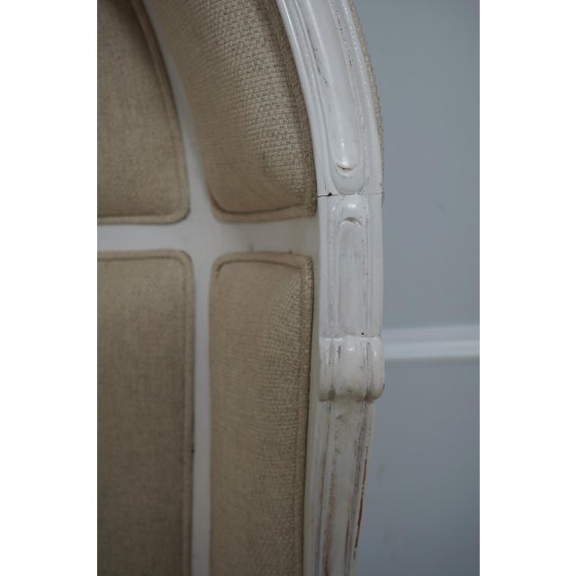 Louis XV Style Hooded Throne 2 Seat Porter Settee For Sale - Image 14 of 18