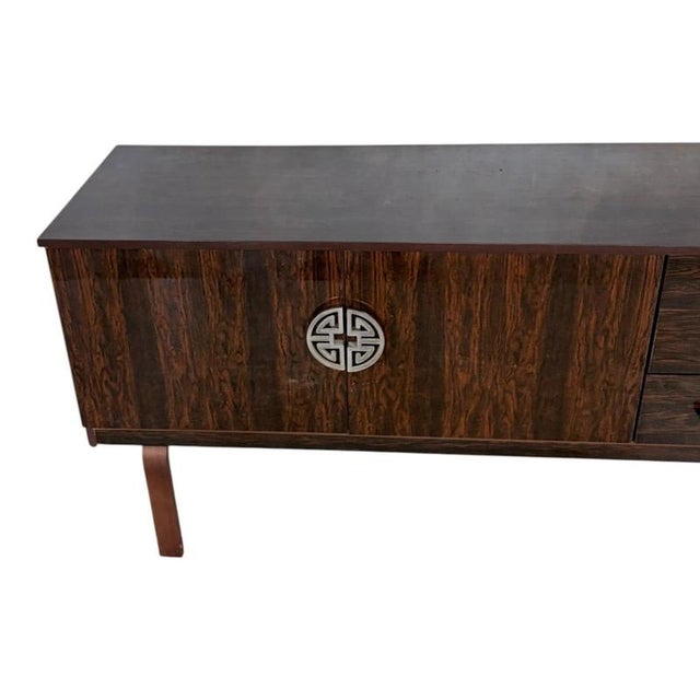 Vintage Sideboard with Raised Legs, 1960s For Sale - Image 6 of 11