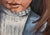 Signed Child Holding Hands Oil, 20th Century For Sale - Image 4 of 6