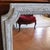 French Grey Painted Carved Oak Pier Mirror / Over Mantel Mirror For Sale - Image 6 of 16