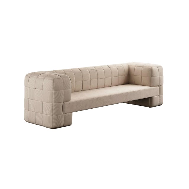 Textile Kubrik Sofa by Hommés Studio For Sale - Image 7 of 7