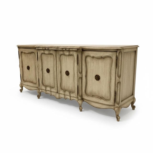 Mid 20th Century Mid-Century New York B.Altman French Louis XV Style Credenza Sideboard Cabinet For Sale - Image 5 of 5