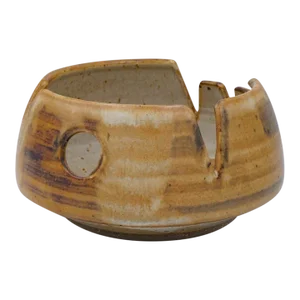 Mid 20th Century Joel Edwards Abstract Pottery Catchall Ashtray