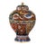 Japanese Cloisonne Goldstone Enamel Dragon Covered Jar Meiji Period For Sale