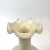 Ceramic Late 20th Century Chinese Song-Dynasty Style White Scalloped Vase With Floral Designs For Sale - Image 7 of 8