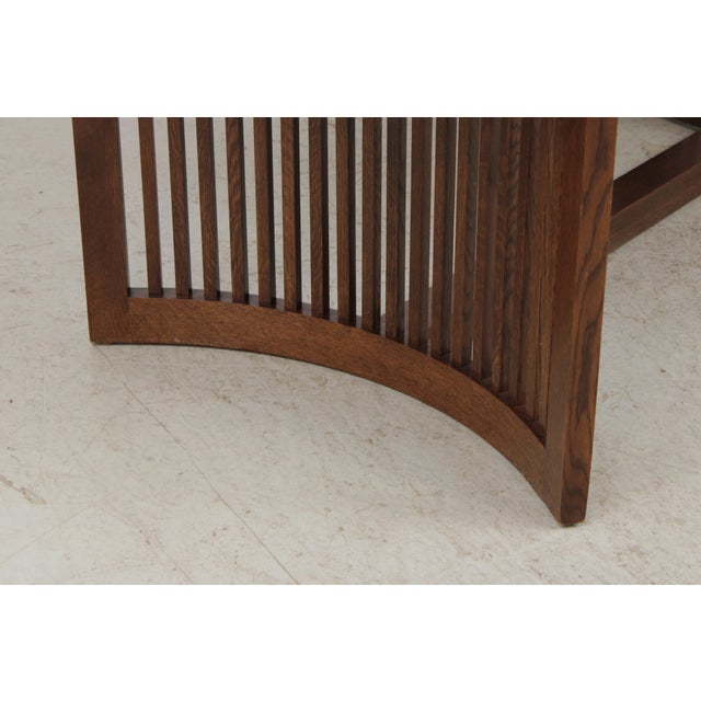 2010s Stickley Park Slope Shelter Dining Room Set For Sale - Image 5 of 18