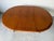 1970s Mid-Century Danish Modern Teak Expanding Round- Oval Dining Table For Sale In Miami - Image 6 of 18