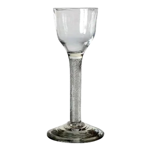 Early Single-Series Multiple-Spiral Air Twist Stem Glass