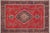 Purple Persian Tabriz Red/Purple Wool Rug - 9'8'' X 12'9'' For Sale - Image 8 of 10