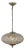 Aloadecor 17 Inch 3-Light Antique Bronze With Vintage Patina Dimmable Retro French Handcrafted Crystals Chandelier With Adjustable Chain For Sale