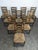 Chalet Chairs in Wood, Set of 10 For Sale - Image 3 of 8