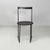 Italian modern black metal chairs Musme by Emilio Nanni for Fly Line, 1980s Set of four Musme chairs entirely made of...