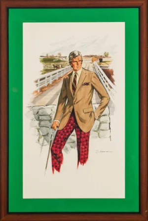 "Chipp Country Squire" Original Watercolor