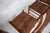 Mid 20th Century Set of Four Wooden Dining Chairs With Rush Seats For Sale - Image 10 of 17