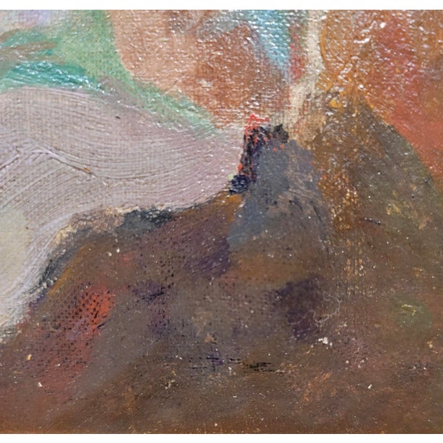 Textile Willem Vaarzon Morel "Attributed"-Outdoor Italian Reverly Party -Oil Painting-C1910s For Sale - Image 7 of 9