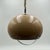 Italian Space Age Gradient Brown Methacrylate Pendant Light, 1970s For Sale - Image 10 of 18